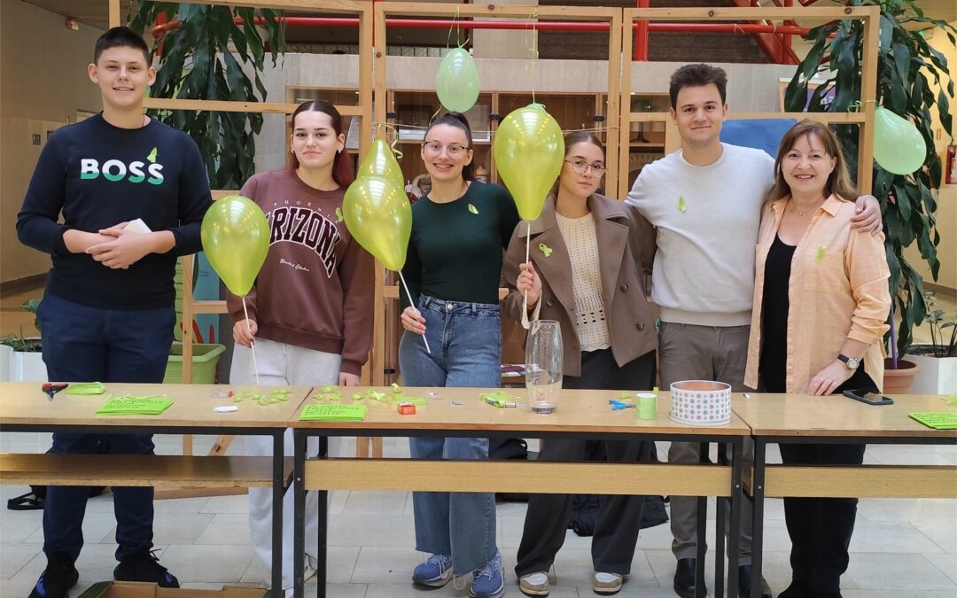 Akcija volontera “Zelena vrpca” za Svjetski dan mentalnog zdravlja 10.10.