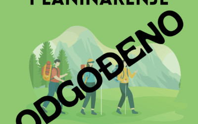 Odgođeno planinarenje!!!
